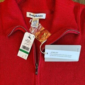 Tommy Bahama Shimmer Bonita Zip Poncho‎ - Brand New with Tags - Women's L/XL